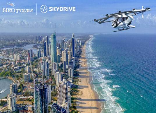 SkyDrive signs eVTOL agreement with Gold Coast Helitours