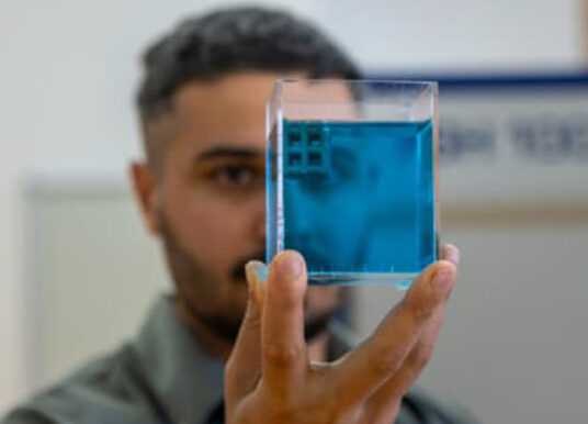 Engineers develop 3D-printed titanium lattice designed to float in water